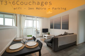 Appartement tout équipé parking balcon 2 chambres